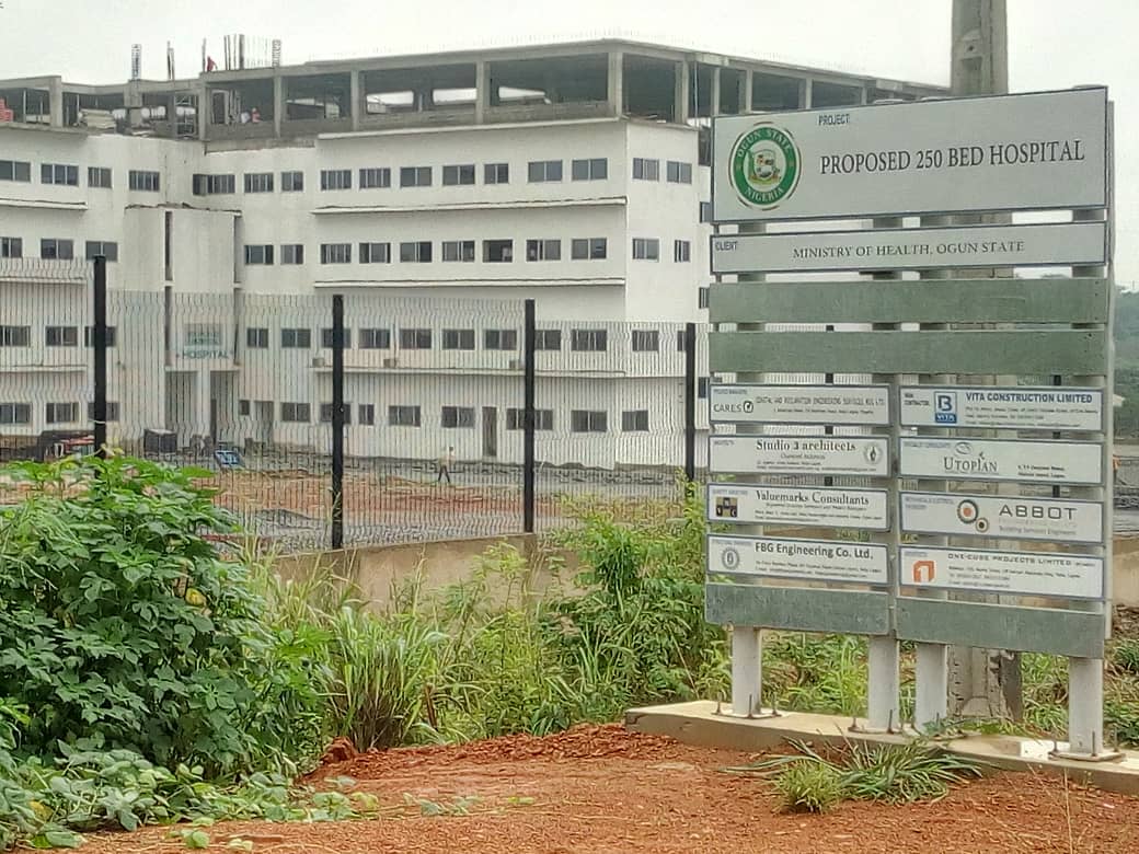 proposed 25o bed hospital