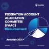 FAAC JANUARY 2021 DISBURSEMENT